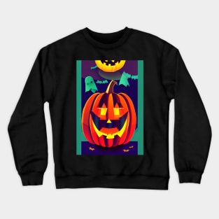 HALLOWEEN PUMPKIN SIMPLE Crewneck Sweatshirt